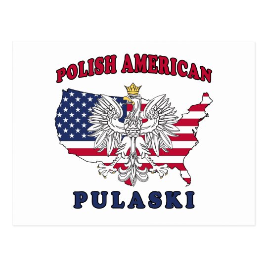 Pulaski Wisconsin Polish Postcard