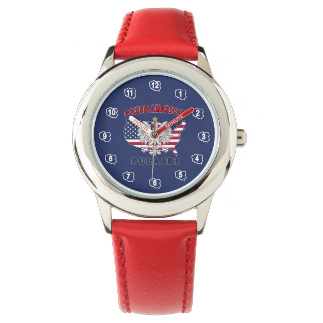 Pulaski Wisconsin Polish Watch (Front)