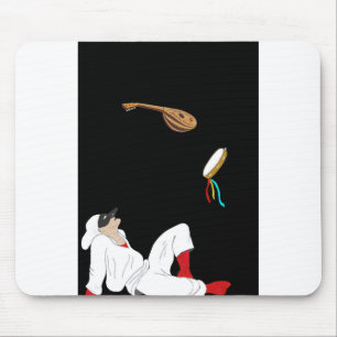 pulcinella b mouse mat