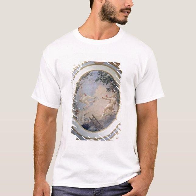 Pulcinella on a Swing, 1797 (fresco) T-Shirt (Front)