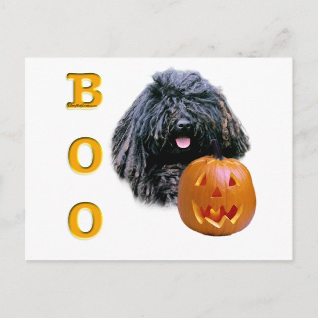 Puli Boo Postcard (Front)