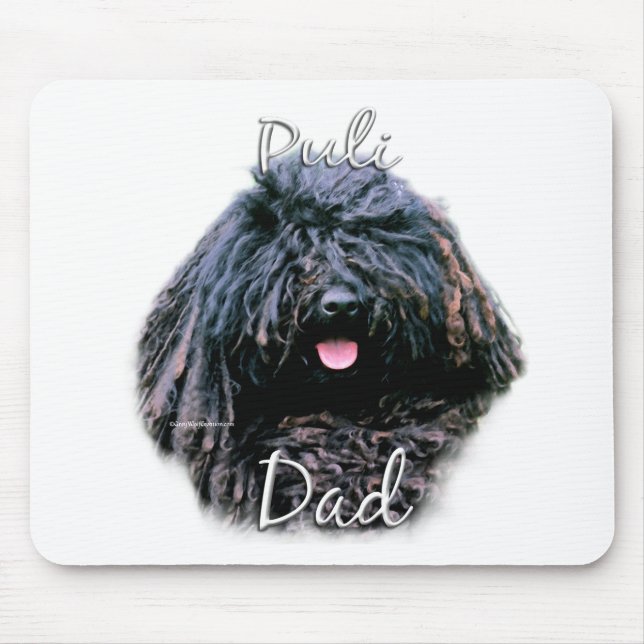 Puli Dad 2 Mouse Mat (Front)