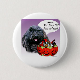 Puli Halloween Candy 6 Cm Round Badge