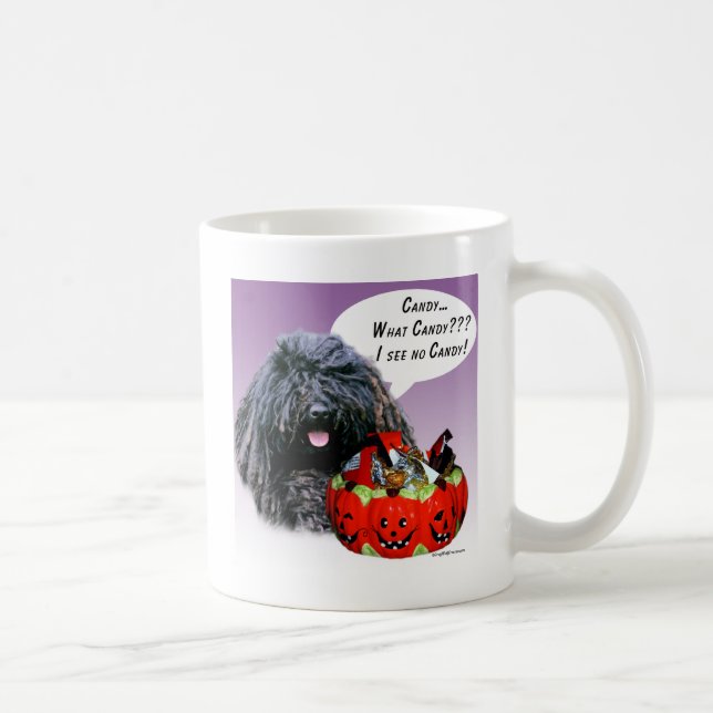 Puli Halloween Candy Coffee Mug (Right)