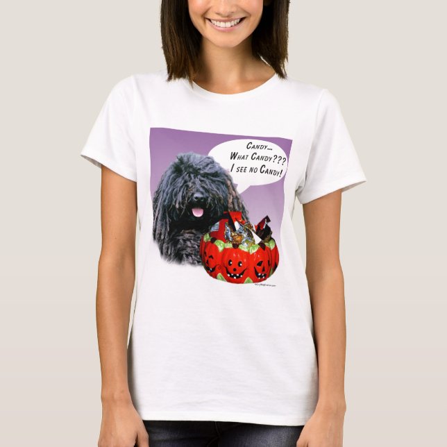 Puli Halloween Candy T-Shirt (Front)