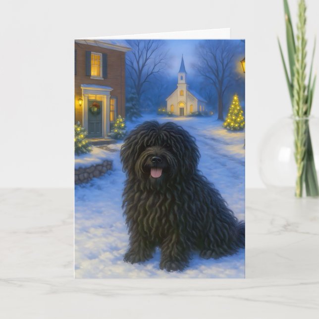 Puli Holiday Card (Front)