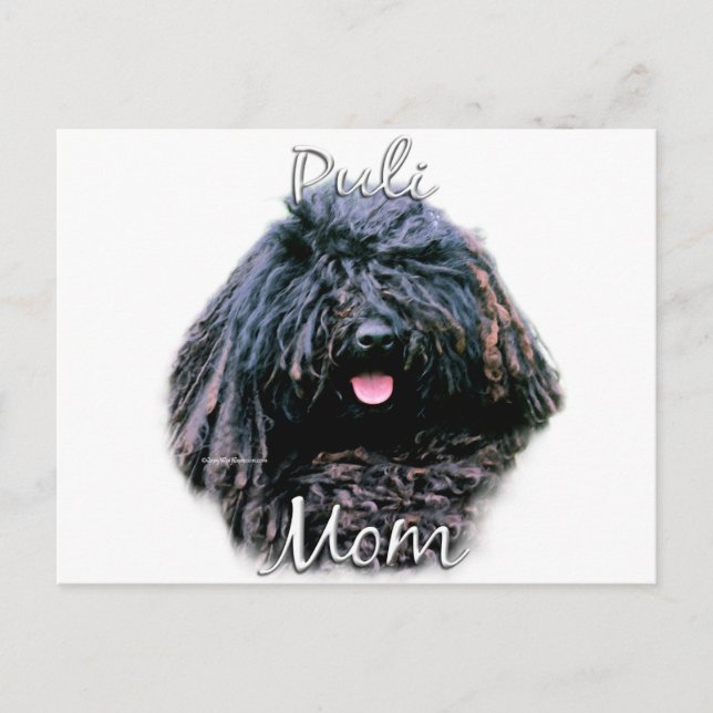 Puli Mum 2 Postcard (Front)