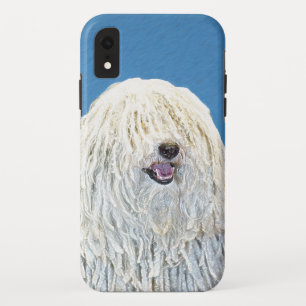 Puli Painting - Cute Original Dog Art iPhone XR Case