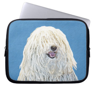 Puli Painting - Cute Original Dog Art Laptop Sleeve