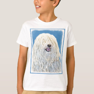 Puli Painting - Cute Original Dog Art T-Shirt