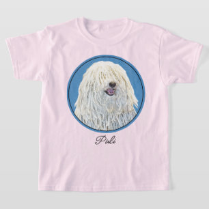 Puli Painting - Cute Original Dog Art T-Shirt