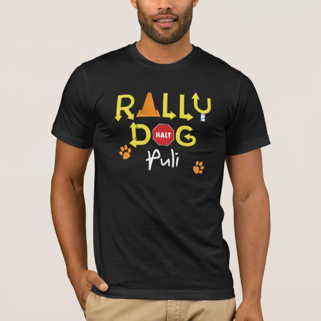 Puli Rally Dog T-Shirt (Front)