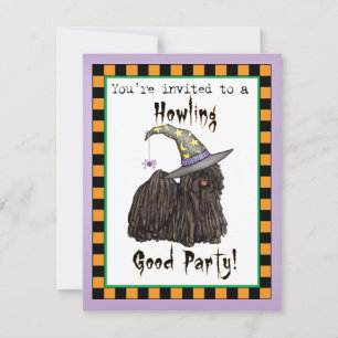 Puli Witch Invitation