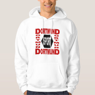 PULL A CAPULAR DESIGN DORTMUND SPORT HOODIE