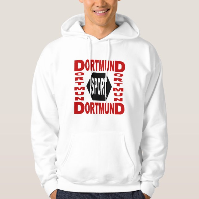 PULL A CAPULAR DESIGN DORTMUND SPORT HOODIE (Front)