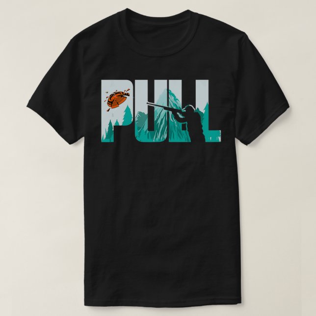 Pull Clay Cute Pigeon ers Players Funny Gift T-Shirt (Design Front)