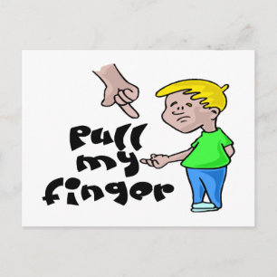Pull My Finger Postcard