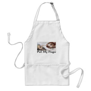 Pull My Finger Standard Apron