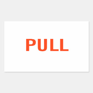 Pull Sticker