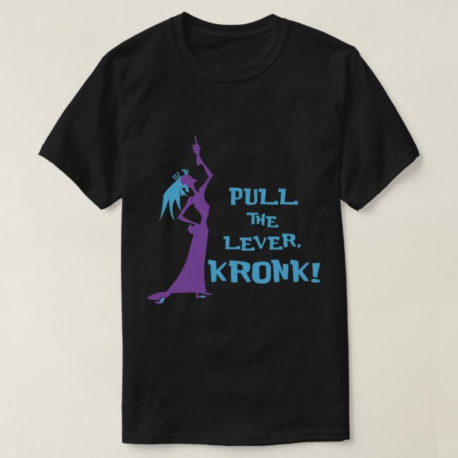 Pull The Lever - Emperors New Groove Fitted T-Shir T-Shirt (Design Front)