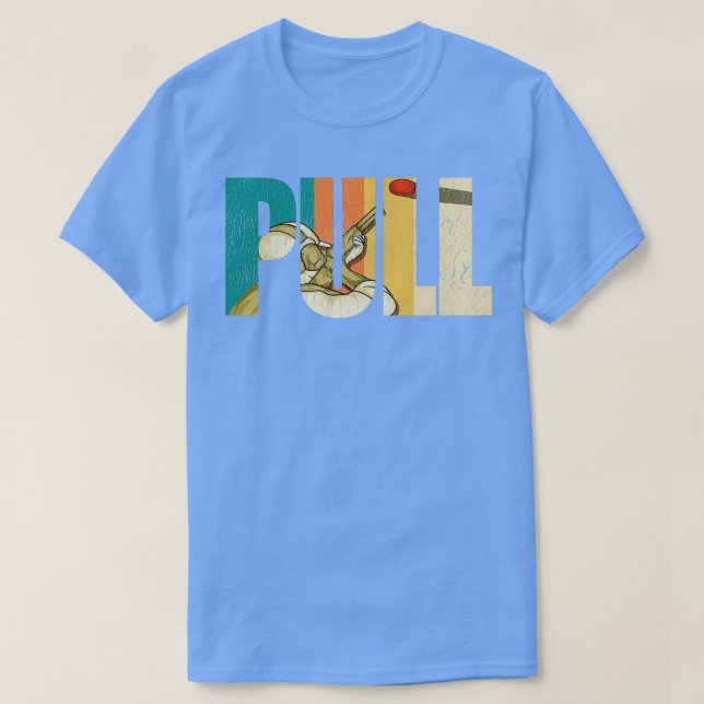 Pull Trap Clay Pigeon Shotgun 1 T-Shirt (Design Front)