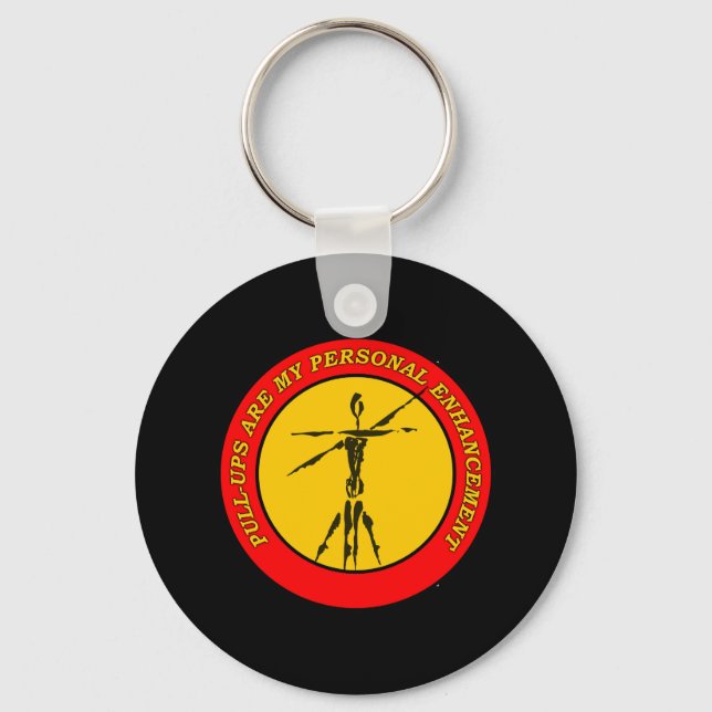 Pull-Ups Are My PED Key Ring (Front)