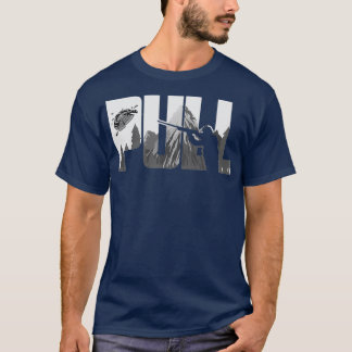 PullClayShootingCutePigeonShootersPlayersFunnyGift T-Shirt