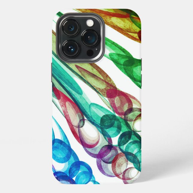Pulled Bubble Fun / Greenleaf / iPhone Case (Back)