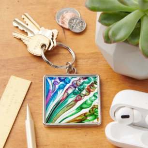 Pulled Bubble Fun / Greenleaf / Key Ring