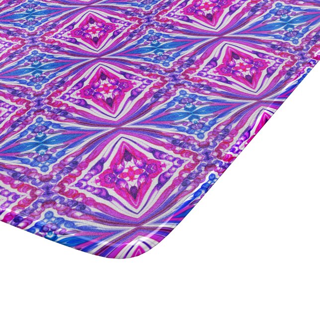 Pulled Bubble Fun / Miami / Mirror Twist / Cutting Board (Corner)