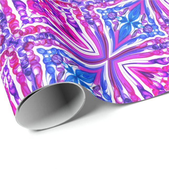 Pulled Bubble Fun / Miami / Mirror Twist / Wrapping Paper (Roll Corner)