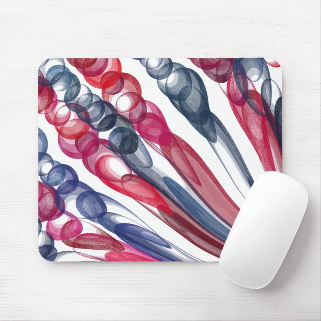 Pulled Bubble Fun / Original /  Mouse Pad (With Mouse)