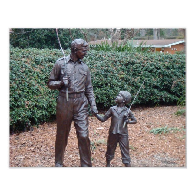Pullen Park Raleigh Photo Print Andy Griffith (Front)
