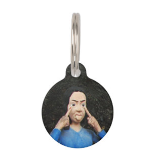 Pulling Faces Behind Your Back Pet Tag