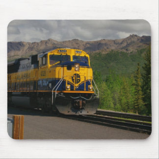 Pulling into Denali Mouse Mat