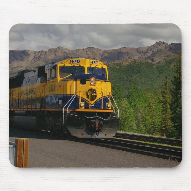 Pulling into Denali Mouse Mat (Front)