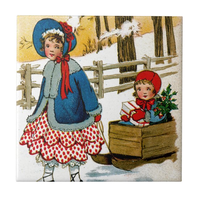 Pulling the Sled Tile (Front)