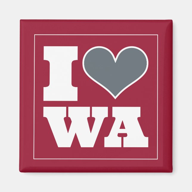 Pullman (WA) Watch Party Fridge Magnet (Front)