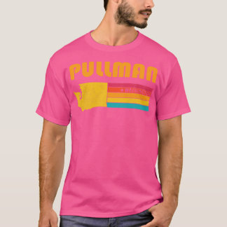 Pullman Washington Vintage Distressed Souvenir T-Shirt