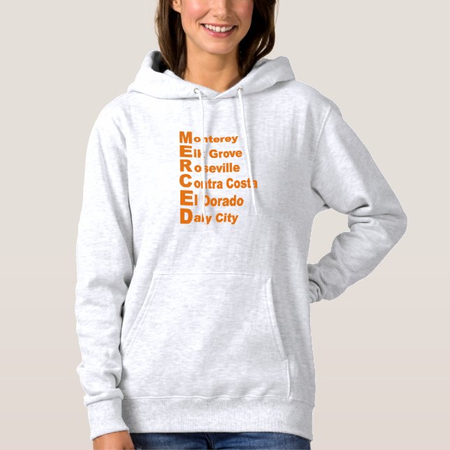 Pullover Hoodie  ash  women  CALIFORNIA  TOURISM  (Front)