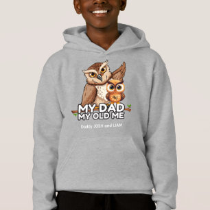 Pullover Hoodie : My Dad My Old Me (grey)
