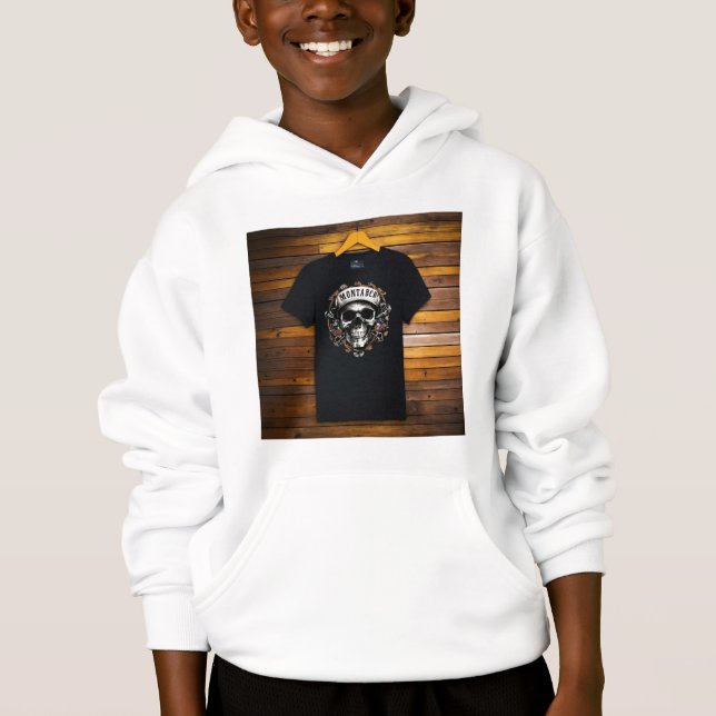 Pullover Print Monster Template Hoodies For Boys (Front)