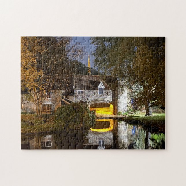 Pulls Ferry Norwich Norfolk Jigsaw Puzzle  (Horizontal)