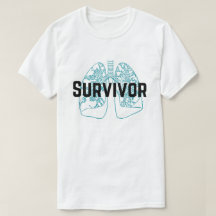 Pulmonary Embolism Survivor Lungs Blue (Men's)