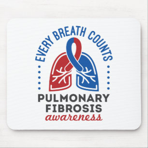 Pulmonary Fibrosis Awareness Every Breath Counts Mouse Mat