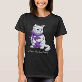 Pulmonary Hypertension Awareness Month Purple Ribb T-Shirt