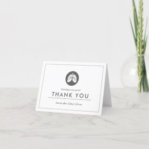 Pulmonology Themed   Minimalist Thank You