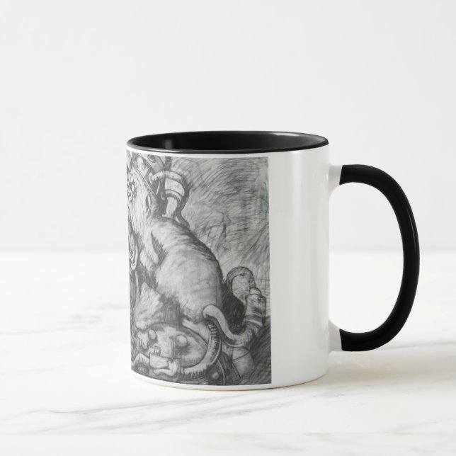 pulp era Black Bird coffee mug (Right)
