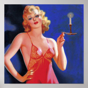 Pulp Illustration Poster