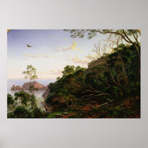 Pulpit Rock near Melbourne Poster